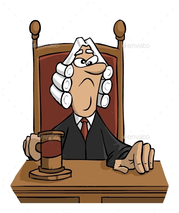 Cartoon Judge by Marjan2 GraphicRiver